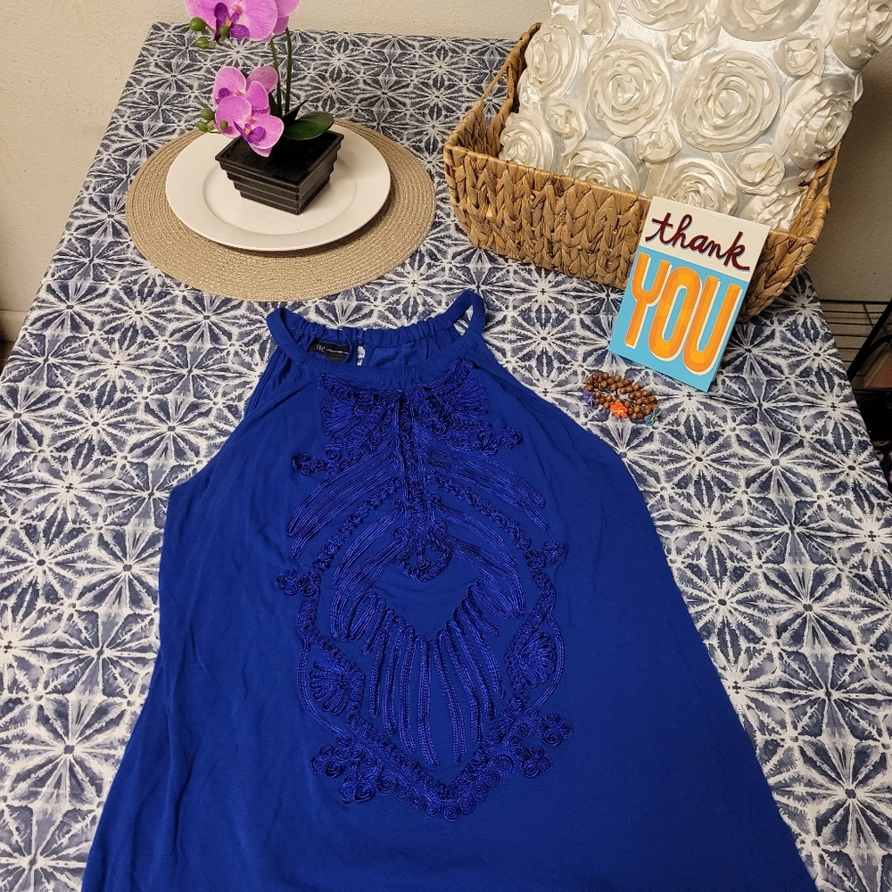 INC Woman's top. Size XXL. Blue
